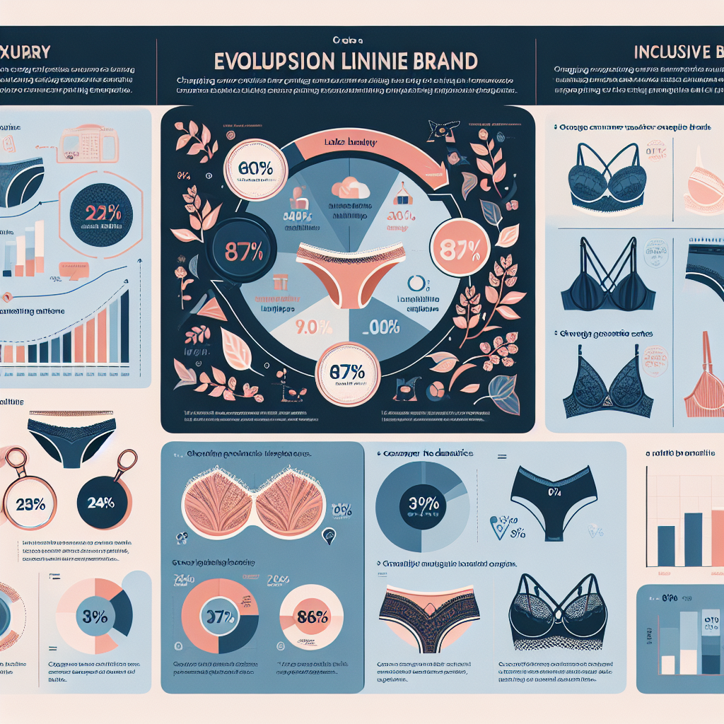 Infographic for Luxury to Inclusive: Lingerie Brands Evolving for Every Taste